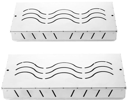 Scatola per affumicatura con coperchio incernierato | Scatola per affumicatura per grill con coperchio | Trucioli di legno per fumare scatola per barbecue in acciaio inox per accessori