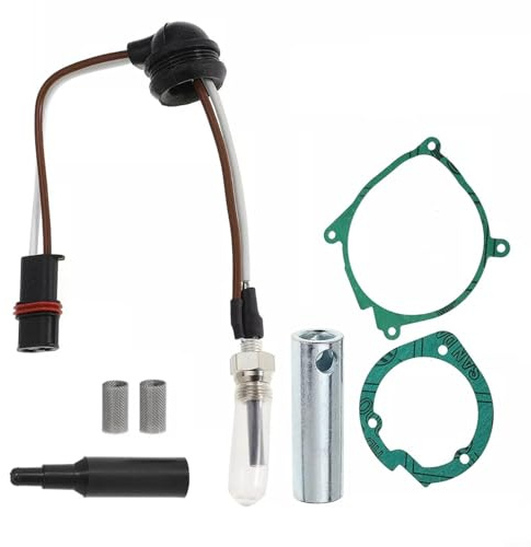 FUANA Juego de 7 bujías incandescentes de cerámica para calentador diésel, kit de bujías de aire diésel, reparación de calentador de estacionamiento para Eberspacher Airtronic D2, D4, D4P