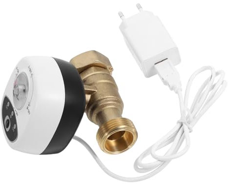 SOLUSTRE Intelligente WiFi Wasserhahnsteuerung Mit Timer Und Alarm Für Automatisierte Bewässerungssysteme Perfekt Für Gartenbewässerung Und Wassersteuerung DN25 AC220