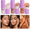 Liquid Highlighter 3 Tubes - Waterproof Illuminating Drops with Golden, Bronze & Pearl Shades - Natural Dewy Glow for Face & Body Day to Night