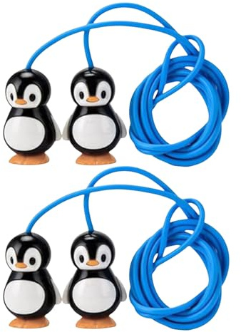 Dykringar, dykleksaker, 2-delar under vattnet för simning och träningsleksaker, 59 tum Anti-Slip Elastic PVC med Penguins Accents för vattenspel, sommar, poolaktiviteter, 59,06 tum, 195 g