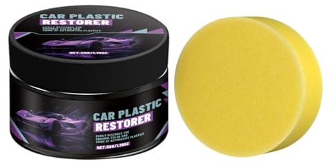 Crema Cura Interni Auto - Kit Lucidante E Riparatore In Pelle Per Cruscotto | Rimuovi E Detergente Antimacchia | Per Auto, Mobili, Scarpe E Borse