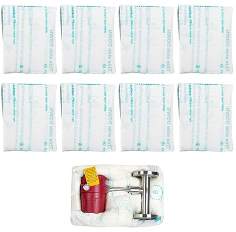 Bolsas de embalaje de espuma expandible 8 piezas de espuma de embalaje de absorción de impactos paquete instantáneo rell