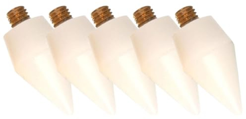 Homoyoyo Lot de 5 Embouts de Cire Blancs pour Stylo à Pointiller, Recharges Compatibles pour Outils de Peinture Diamant, Accessoire Précis pour Art du Diamant et Nail Art Créatif