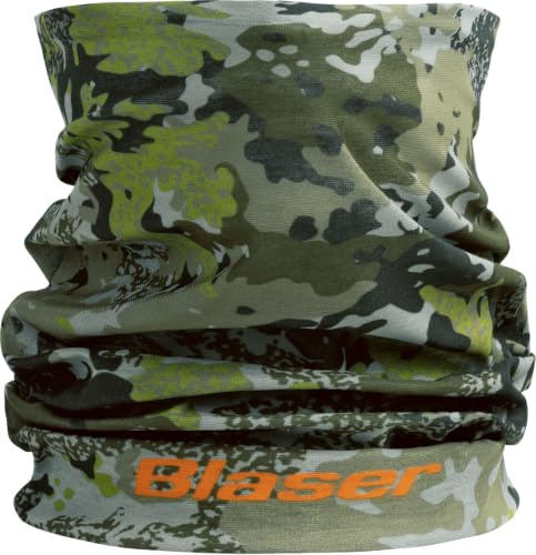 Blaser Multi‑Tube | Écharpe tubulaire pour la chasse et l'extérieur | Polyvalent et respirant | Taille unique | Silence Camouflage | 100 % polyester