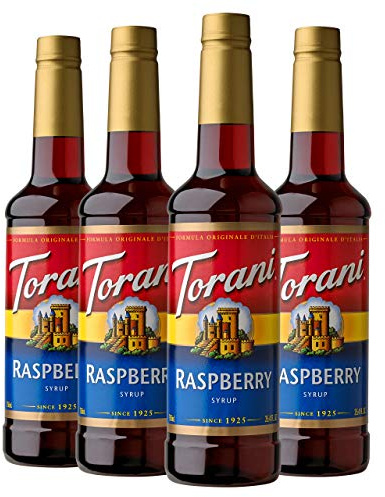 Torani Syrup, Raspberry, 25.4 Ounces (Pack of 4)