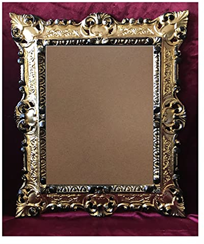 Lnxp BILDERRAHMEN ANTIK BAROCK in der Farbe: Gold/Schwarz Dualcolor 44x38 cm RECHTECKIG REPRO Bilder für 29x22 cm oder 22x29 cm BAROCKRAHMEN BILDER 48R