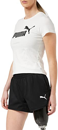 PUMA Damen Active Woven Shorts Hose, Puma Black, M EU