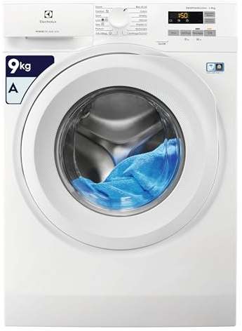 Electrolux PerfectCare 600 Lavatrice a Carica Frontale 9 kg, EW6F592T, Tecnologia SensiCare, 1200 giri/min, Motore inverter, Classe A, 847x597x636 mm, Bianco