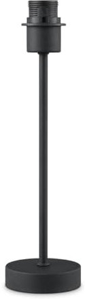 Home Sweet Home Base per lampada da tavolo E27 | Lampada da comodino moderna in nero | Combinabile con paralume | con interruttore nero da 1,8 metri |