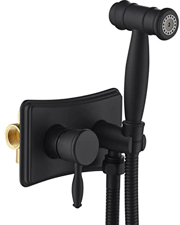 Pulvérisateur de bidet for toilettes, eau chaude et froide, pulvérisateur de bidet mural, pulvérisateur de couches lavables for bébé, pulvérisateur de bidet portatif en laiton