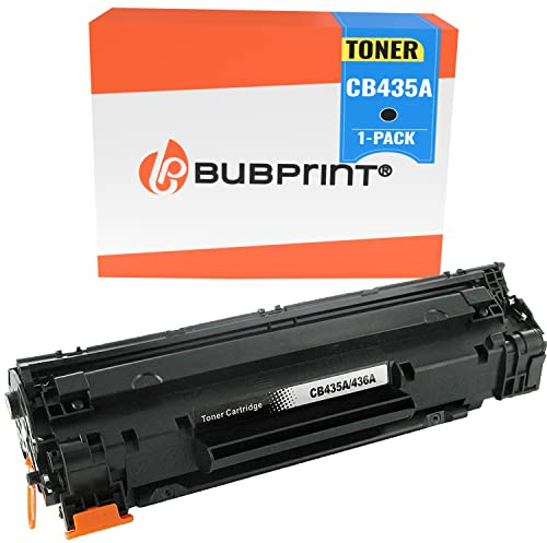 Bubprint toner kompatibel med HP 35A CB435A svart 2000 sidor | Passar LaserJet P1005 P1006 P1007 P1008 P1009