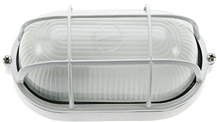 WelaSol Sauna Lampe Leuchte IP 54 mit Schutzgitter - Saunalicht Saunalampe Saunaleuchte max. 40W, E27