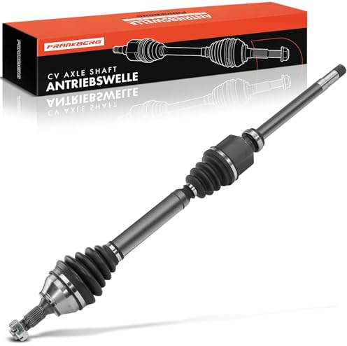 Frankberg Albero di trasmissione Albero dell'asse Cambio manuale Asse Anteriore Destra Compatibile con C3 II SC C3 III SX C3 III Van SX SY DS3 SA 5008 0E 0U 208 I CA CC Replace# 9677211480