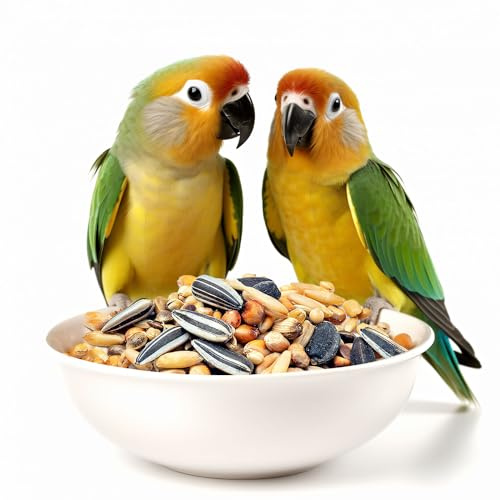 Nobleza - (2 * 900g) Alimento Completo para Agapornis, Pienso Premium para Aves, Comida Sana y Sabrosa para pájaros