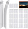 Picture Hanging Strips, Large Adhesive Hook & Loop Wall Stickers for Picture Hanging,Heavy Duty Wall Hanging Strip No Tool Without Nail,Removable Damage Free Frame Hanging Strip for Home Decor (36)