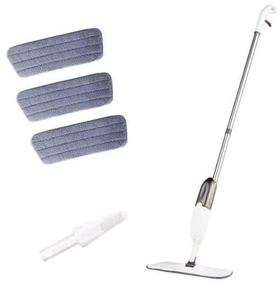 Mocio Pavimenti Mocio piatto for uso domestico Tutti i tipi di mocio universale for pavimenti Mocio a spruzzo senza lavaggio a mano Set mocio for pavimenti asciutti e bagnati con testa for mocio Mocio