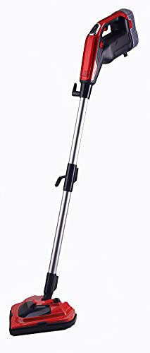 Necchi - NV229 Scopa a vapore multifunzione 10 in 1, 1300W, lava e igienizza pavimenti e tappeti, rinfresca tessuti e divani, 3 livelli di erogazione vapore con indicatore LED, supporto a muro