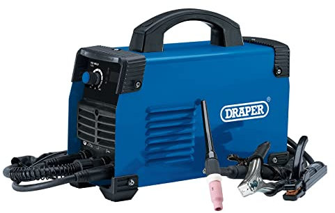 Draper 70057 TIG/MMA Welder, 145A, Blue, One Size