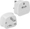 2 PACK European to UK Plug Adaptor,US to UK Travel Plug Adapter,UK Electric Shaver Toothbrush Adaptor Plug with 13A Fuse for USA,EU, Australia,Canada, Japan,Thailand and More(Type A, B, C, I, E, F, L)