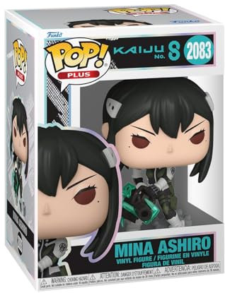 Funko Pop! Plus: Kaiju No8 - Mina Ashiro - 1/6 de Probabilidades de Obtener la RARA Variante Chase - Kaiju No 8 - Figura de Vinilo Coleccionable - Idea de Regalo - Mercancia Oficial - Anime Fans