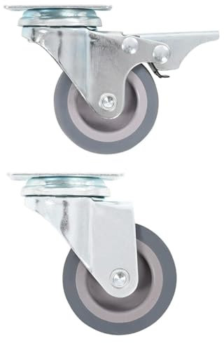 32 Stk. Lenkrollen 50 mm, Somanki Transportrollen, Rollen Werkbank, Lenkrollen Für Möbel, Möbelrollen, Strandkorbrollen, Rollen Für Schirmständer,