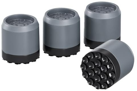 Acunny Esterilla antivibración para lavadoras, alfombrilla de lavadora con ventosas - Esterilla antivibración reductora de ruido para muebles del hogar