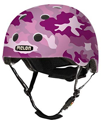 Melon Unisex Erwachsene Urban Active Story Fahrradhelm, Pink Camo, XL-XXL