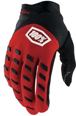 100% AIRMATIC Motocross & Mountain Biking Gloves - Durable MTB & Dirt Bike Riding Protective Gear