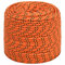 vidaXL Bootsseil Ankerleine Festmacher Tauwerk PP Leine Seil Tau Polypropylenseil Geflochten Flechtleine Orange 6mm 100m Polypropylen