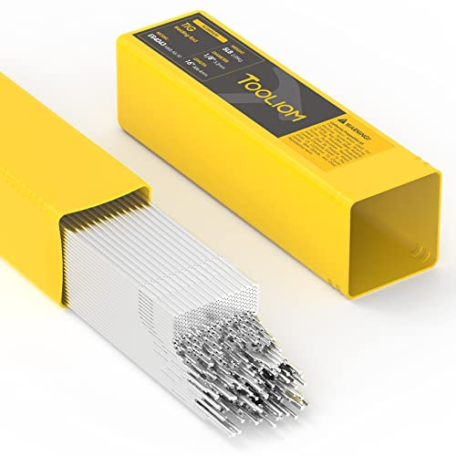 TOOLIOM Aluminum TIG Welding Rod ER4043 Welding Wire Filler Rod 1/8(3.2mm) x 16 5LB