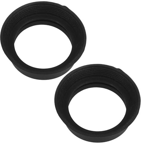 KOMBIUDA 2 Piezas Ocular Filtro Polarizador Lunar Para Telescopios. Lentes Para Astrofotografía Filtro Polarizador Ajustable Para Telescopio Filtro Polarizador Para Telescopio Black Caucho