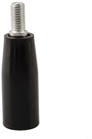 Bulevisiter Poignée de volant tournante avec tige filetée mâle pour fraiseuse, tour, meuleuse – Bouton M6/M8/M10 pour équipement industriel, 33-80 mm (M8 x 50)