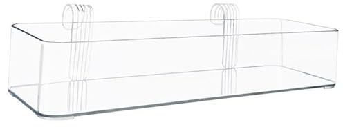 budiniao Mangeoire à Foin pour cobayes : râtelier à Foin pour Garder la Nourriture Propre et fraîche grâce Son Crochet d'accès Facile Pendant Le Repas, Pratique pour Prendre et remplir la mangeoire.