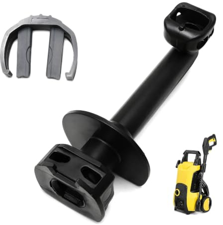 Lazheng Tubo de Salida de Codo con Abrazadera Codo De Salida Para Limpiador Tubo de Salida de Codo Limpiador de Alta Presión Codo de Salida para Hidrolimpiadora Compatible con Kärcher K1, K2 y K3