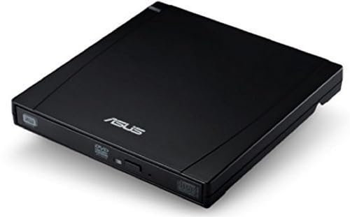 ASUS Slim External DVD-RW Drive - optical disc drives (Black, 141 x 136 x 20 mm, Windows 2003/XP/Vista/7 Linux)