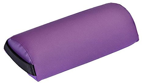 Earthlite Nackenrolle Nackenrolle - Langlebige Massagekissen 100% PU Polster inkl. Gurtgriff/Profiqualität für Massageliegen/Rückenschmerzen Linderung von Rückenschmerzen Amethyst
