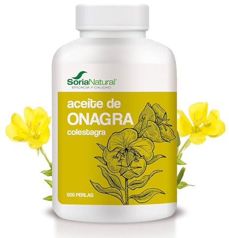Soria Natural Colestagra Aceite de Onagra - 500 Cápsulas
