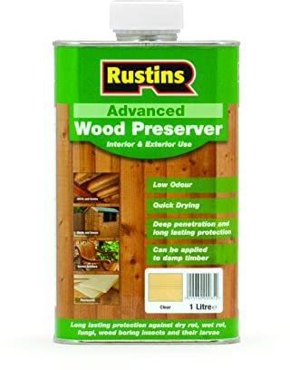 Rustins Advanced Wood Preserver Clear 1L