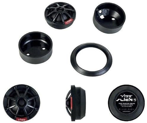 Vibe 50 W RMS 150 W Peak Slick Replacement Car Van Component Tweeters SLICK1