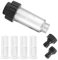 Zhongtou Filtro Acqua Giardino Filtro Acqua 3/4 con 4 Inserti Filtranti 2 Adattatore Rapido Filtro Idropulitrice Filtro Anticalcare Idropulitrice Filtro per Irrigazione Pompa Idropulitrice Giardino