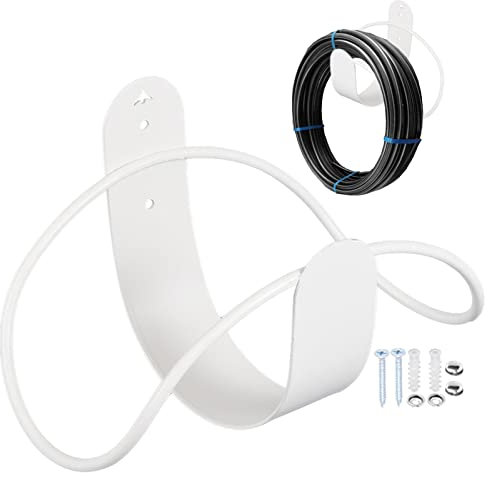 Rosixehird Soporte para Manguera montado en la Pared - Manguera Resistente para Montaje en Pared | Colgador Manguera portátil Resistente para Manguera Agua para Mantener su Patio