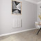 White Radiators Horizontal Small Rad Single Flat Panel Central Heating Radiators 600 * 612mm