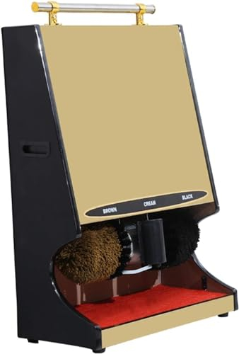 ASEENXPS Cireuse à chaussures Cireuse à chaussures à induction automatique, Machine à induction automatique, Brosse à chaussures, Cireuse à chaussures adaptée au centre de vente du hall d'entrée de l'