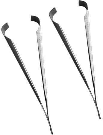 TOYANDONA 2pezzi Pinza in Acciaio Inossidabile Design Seghettato Clip Antiscivolo per Granchi Strumento di Serraggio per Aragoste e Anguille da Usare