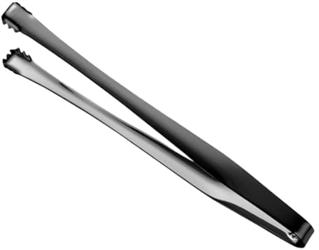 Chalazae - Pinza per il ghiaccio antiscivolo, 15 cm, utensile per uova con rebbi, utensile da cucina con design ergonomico, pinzette da cucina per Natale