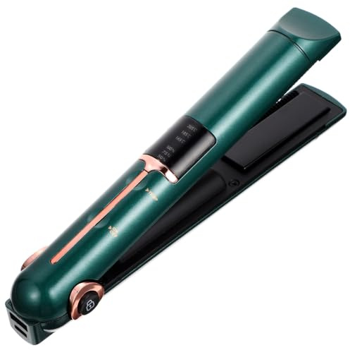 Fer à Friser Professionnel sans Fil 2600 Mah en Abs Vert