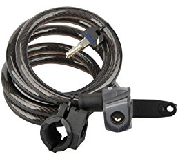 ABUS Fahrrad Spiralkabelschloss, dunkelgrau, 61919