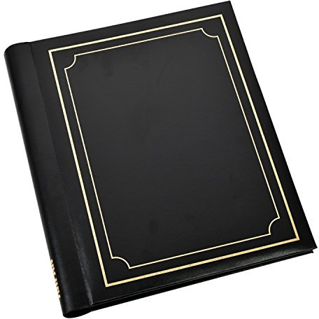 Arpan Black Self Adhesive Photo Albums Totaling 40 Sheets 80 Sides
