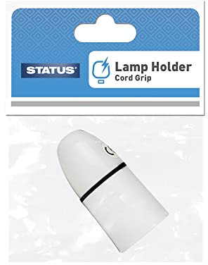 STATUS Lamp Holder | White Unswitched Bayonet Light Bulb Holder | SLHCGPB12